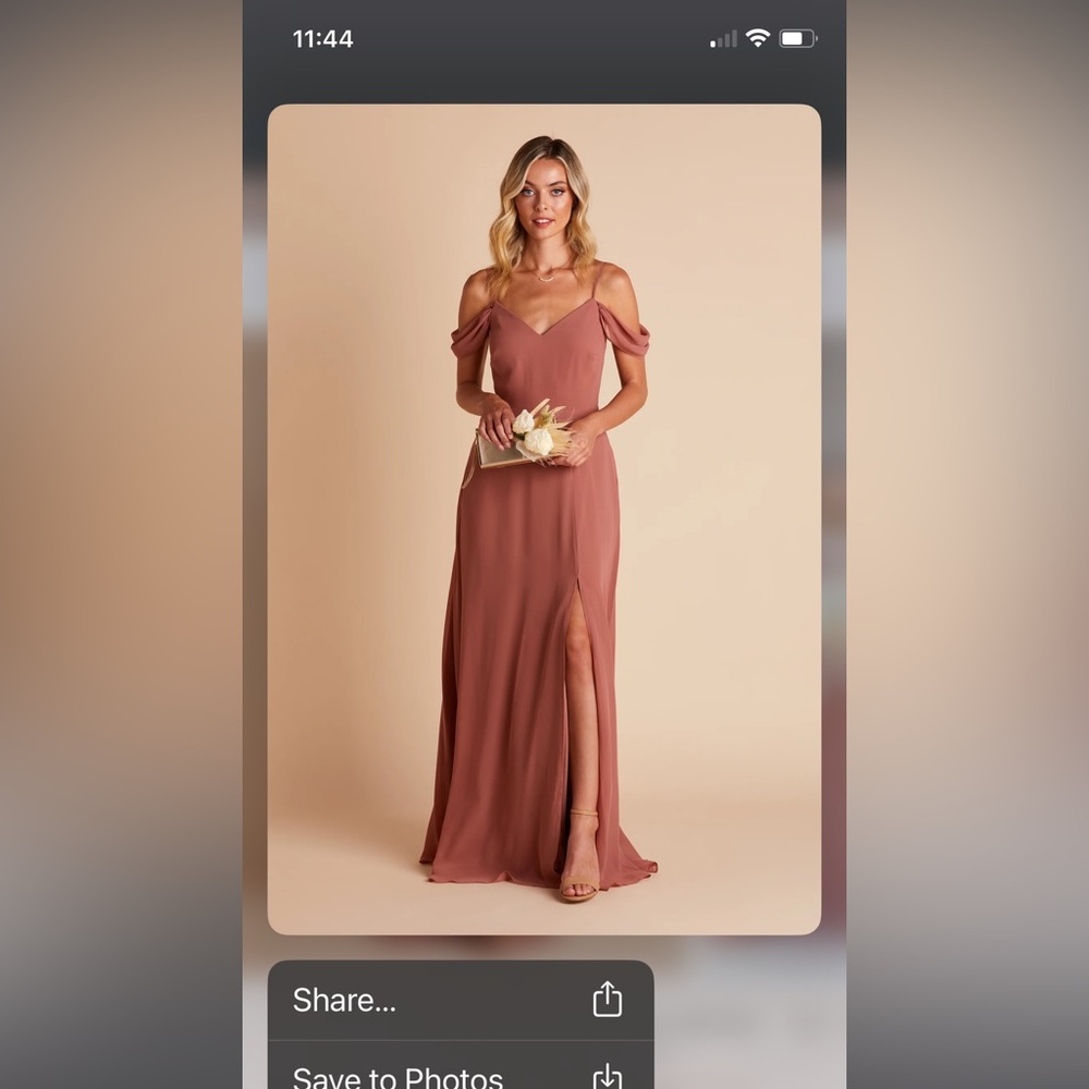 Birdy Grey Desert Rose Maxi Chiffon Dress